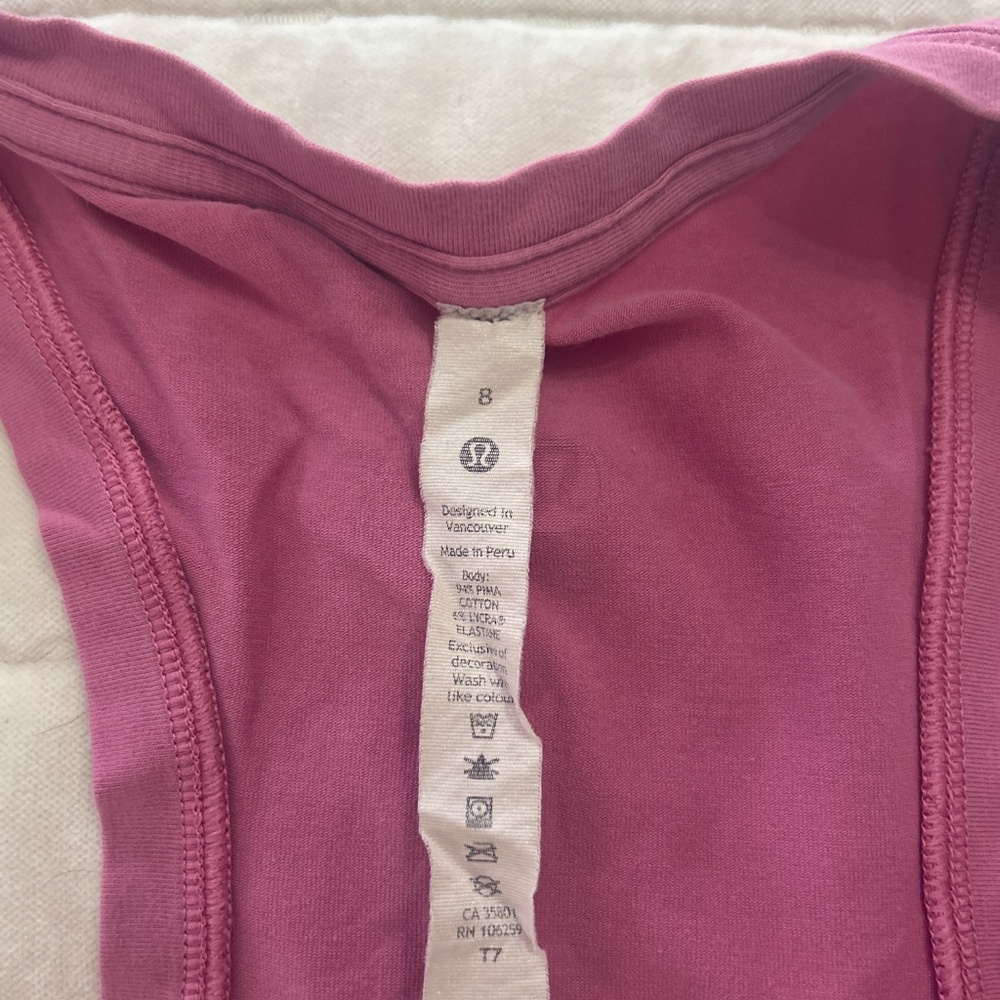 Lululemon Racerback Tank - Picture 2 of 3